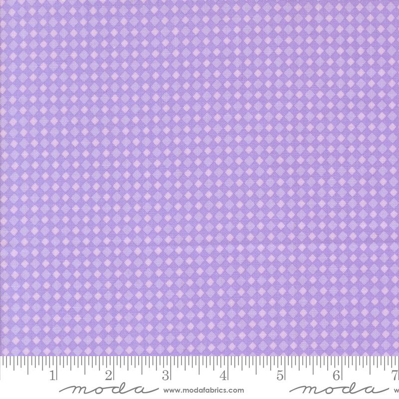 Fab Boo Lous Checker Grape Soda - Halloween Quilt Fabric