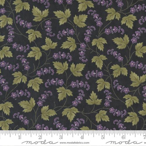 Iris Ivy Ebony - Ivy Covered Ivy - Quilt Fabric