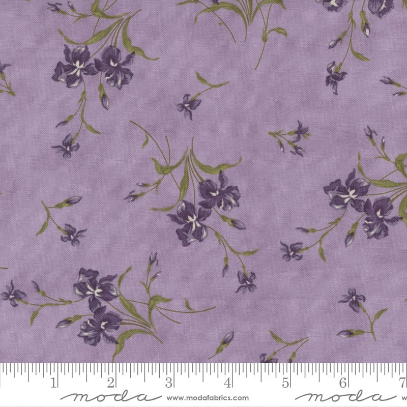 Iris Ivy Lavender - Iris Iris - Quilt Fabric