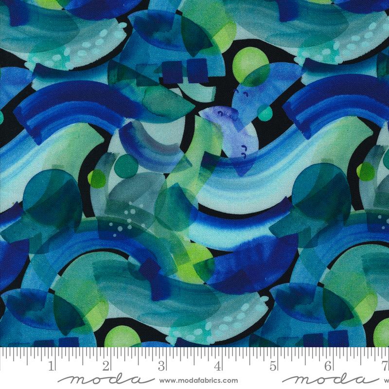 Playgrounds Abstract - Sky - Quilt Fabric