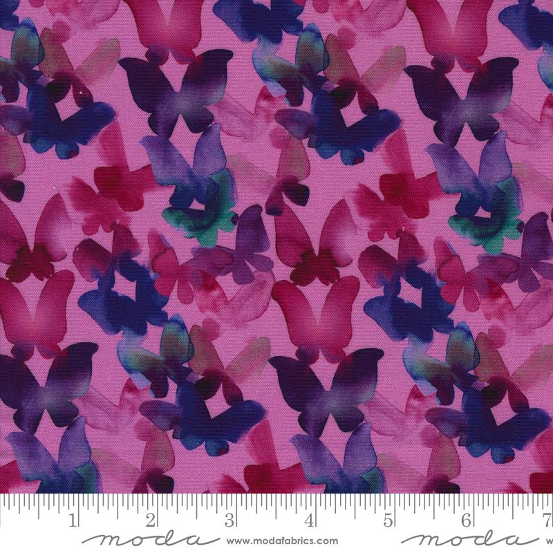 Playgrounds Wings - Purple - Quilt Fabric