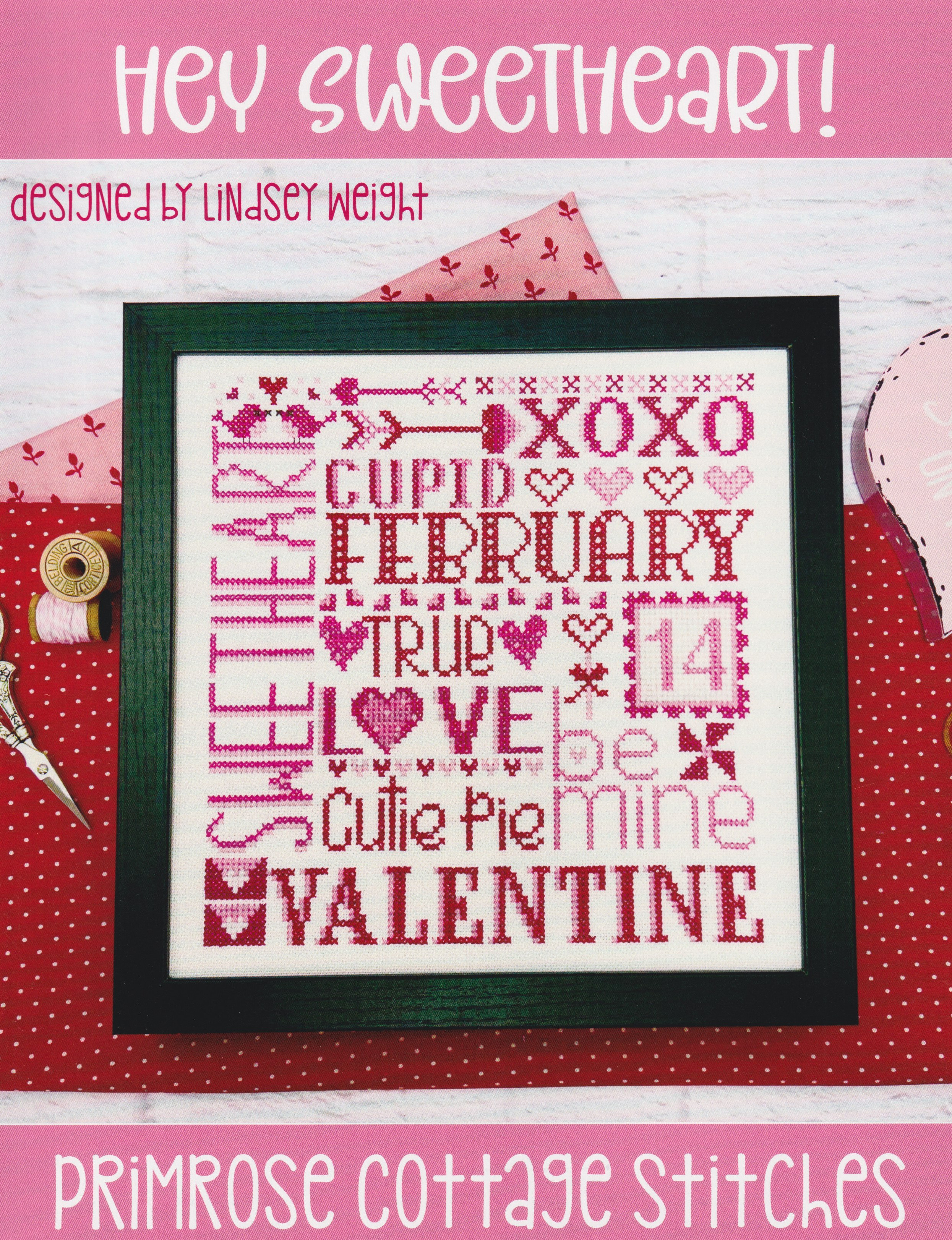 Hey Sweetheart! - Cross Stitch Pattern