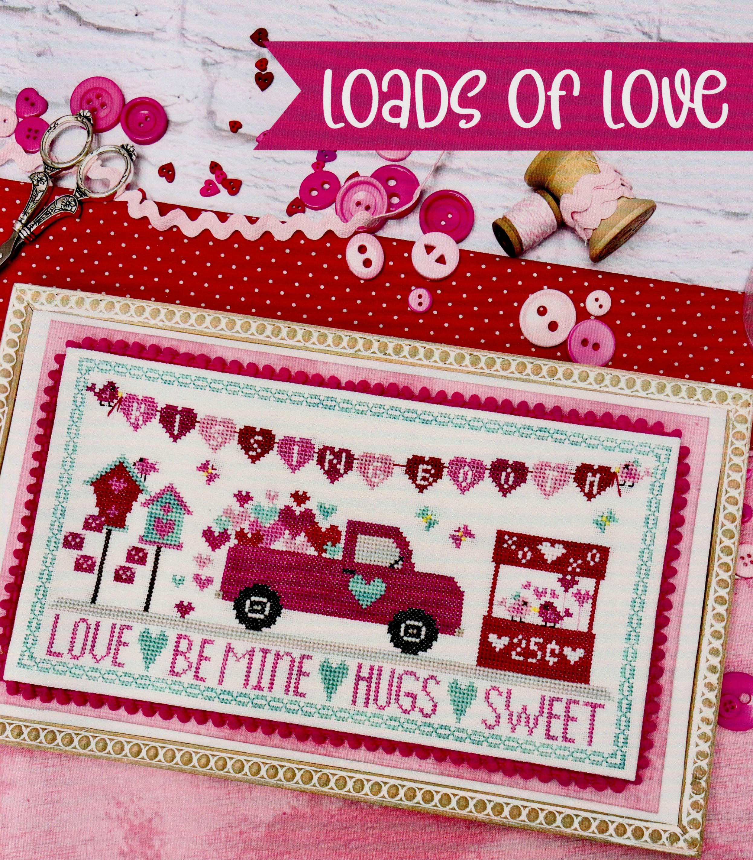 Loads Of Love - Cross Stitch Pattern