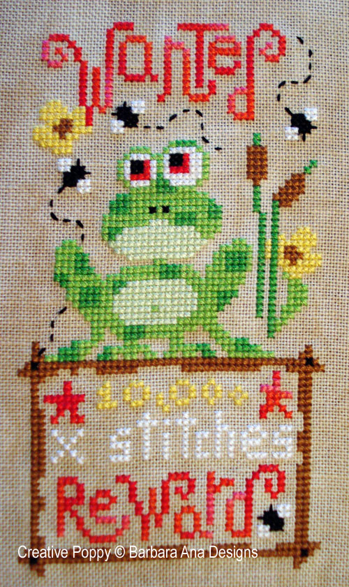 Wanted - Cross Stitch Pattern