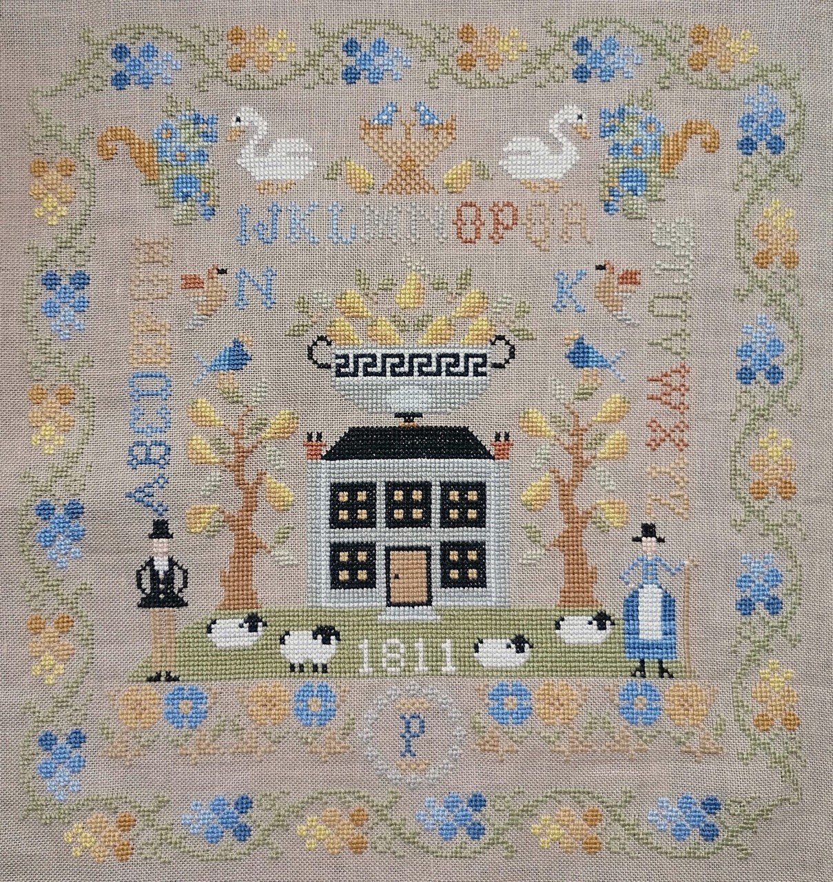 Pear Hill Manor - Cross Stitch Pattern