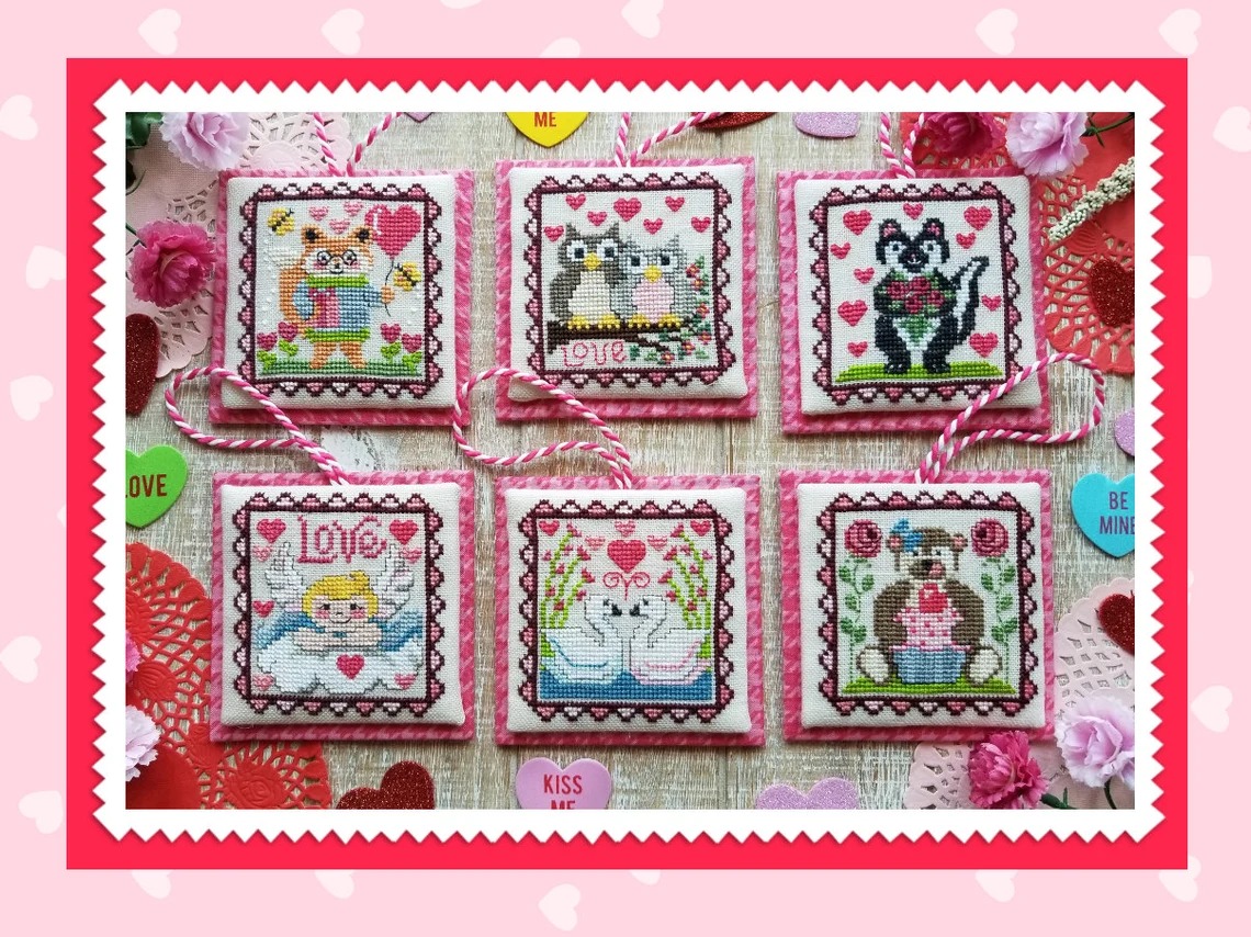 Valentine Littles - Cross Stitch Pattern