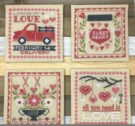 Valentine Signs - Cross Stitch Pattern