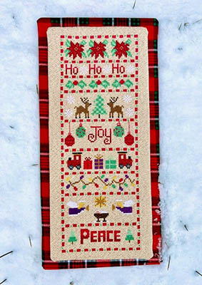 Christmas Band Sampler - Cross Stitch Pattern