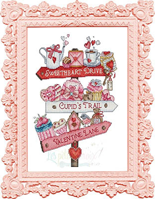 Roads Of Love - Cross Stitch Pattern