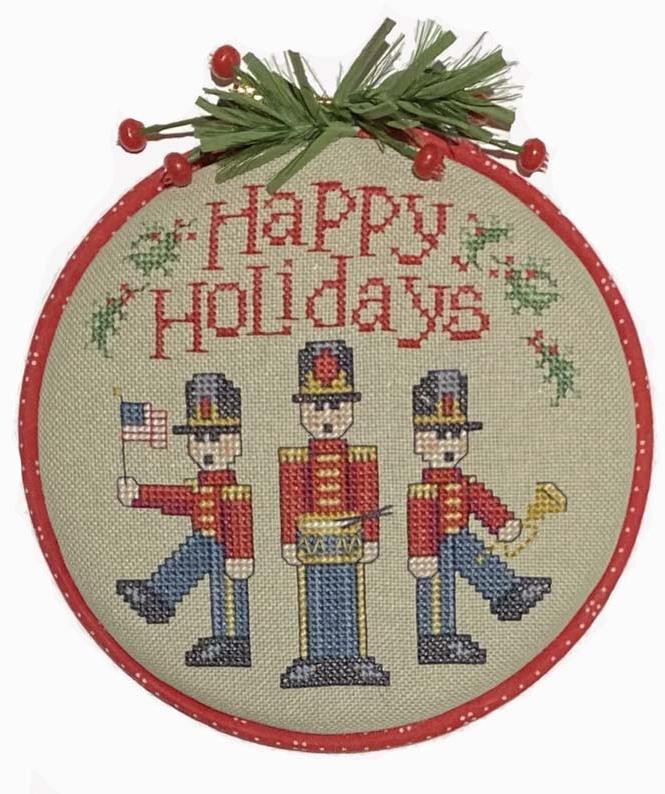 Happy Holidays - Cross Stitch Pattern