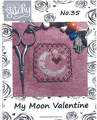 My Moon Valentine - Cross Stitch Pattern