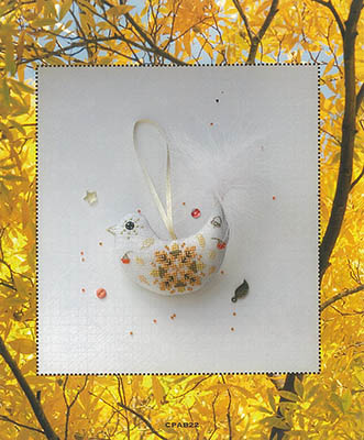 3D Autumn Bird - Cross Stitch Pattern