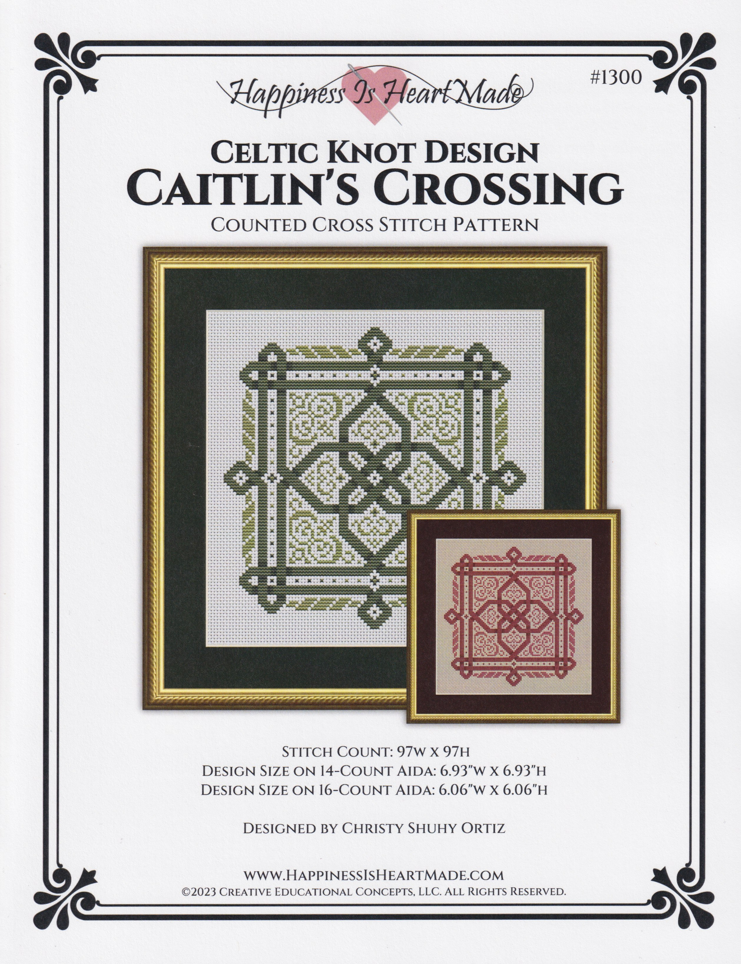 Celtic Knot - Caitlin's Crossing - Cross Stitch Pattern