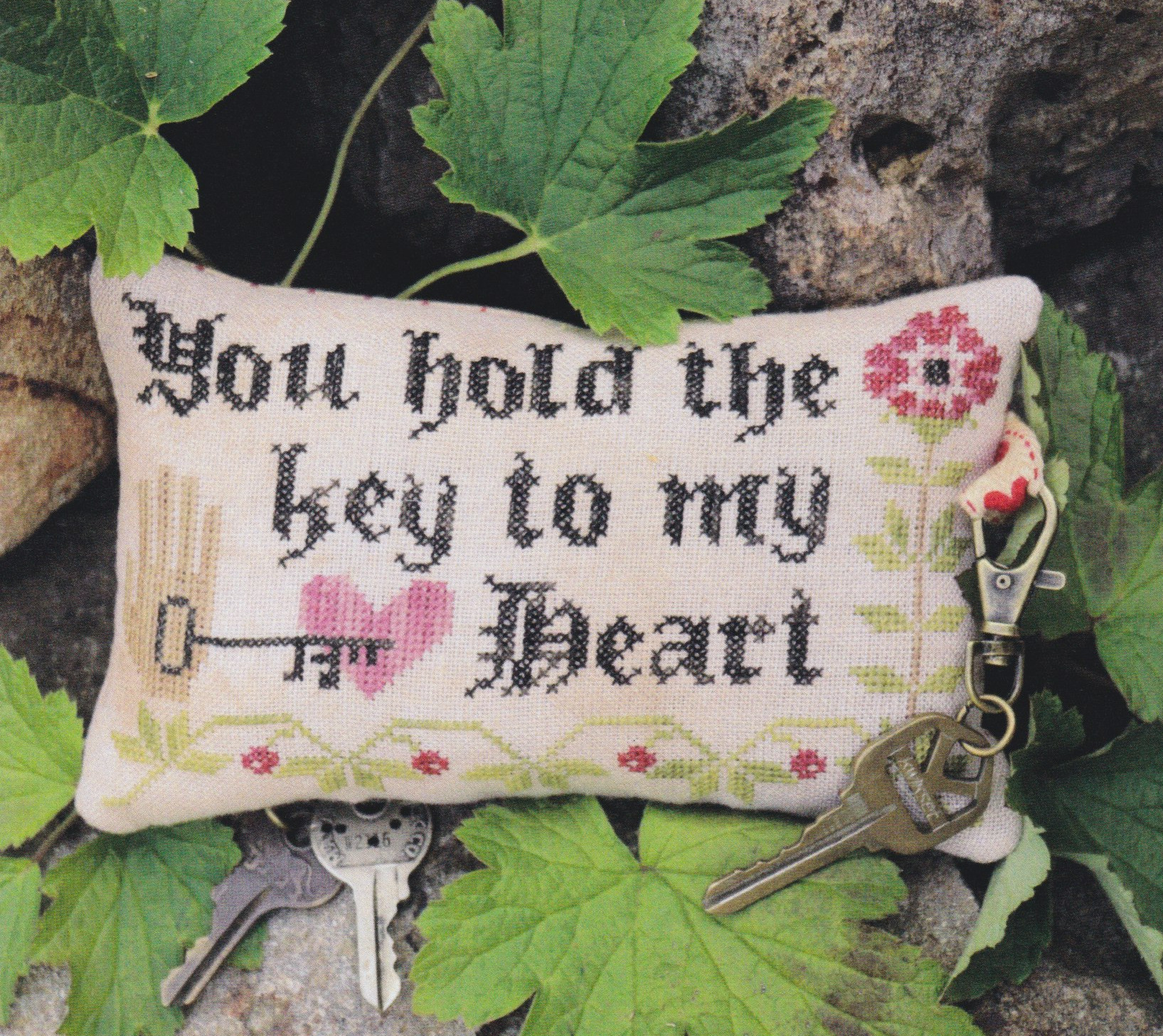 Key To My Heart - Cross Stitch Pattern 
