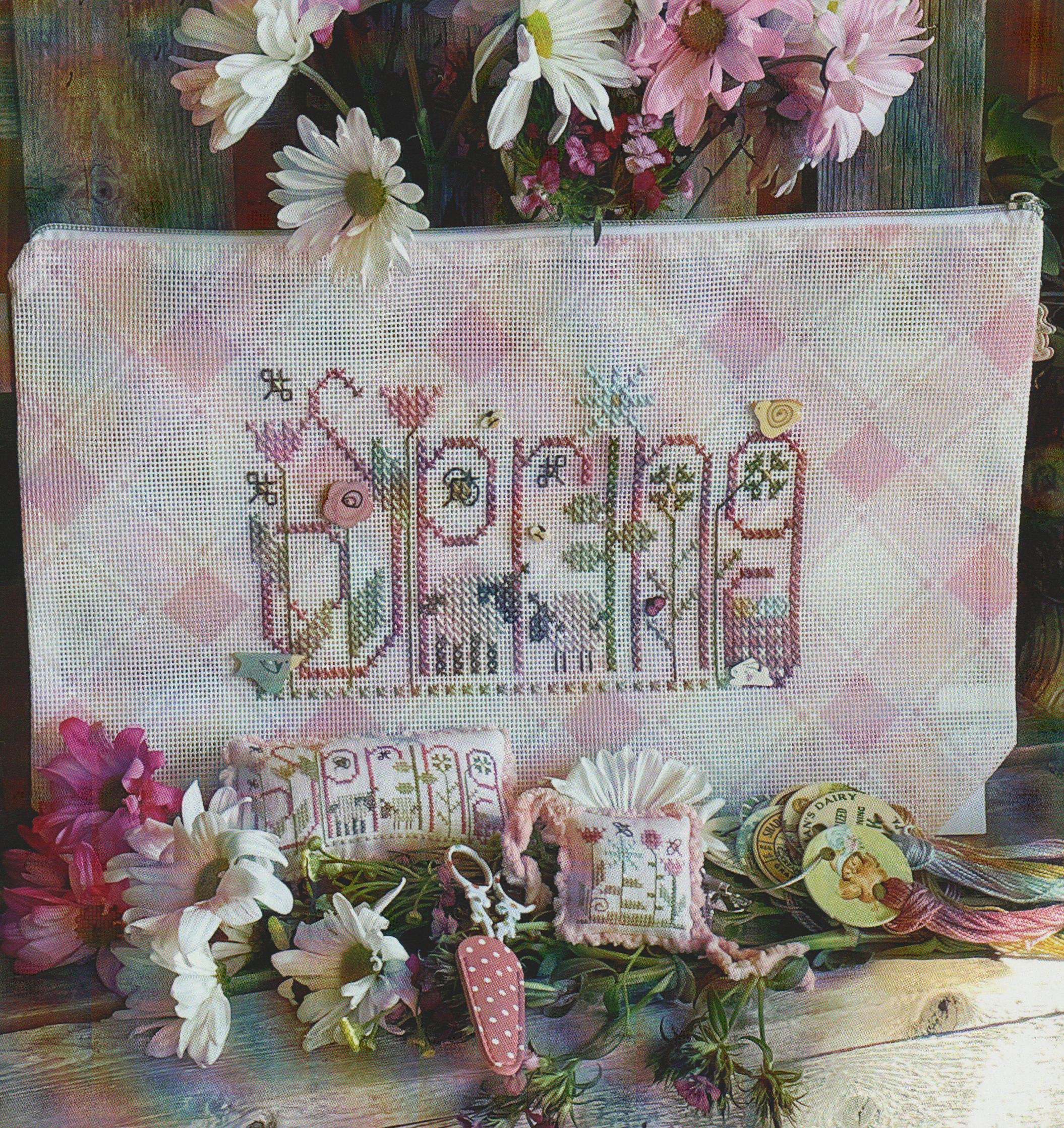 Spring Bag - Cross Stitch Pattern 