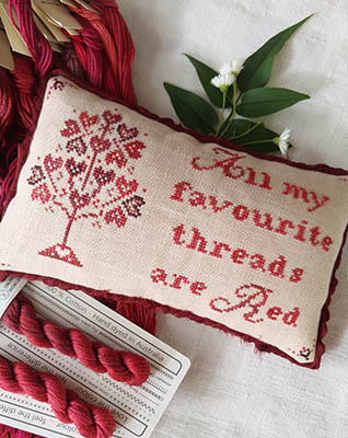 All My Red Threads - Cross Stitch Pattern 