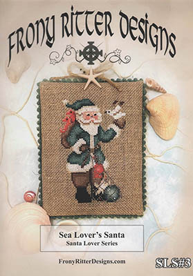 Sea Lovers Santa - Cross Stitch Pattern