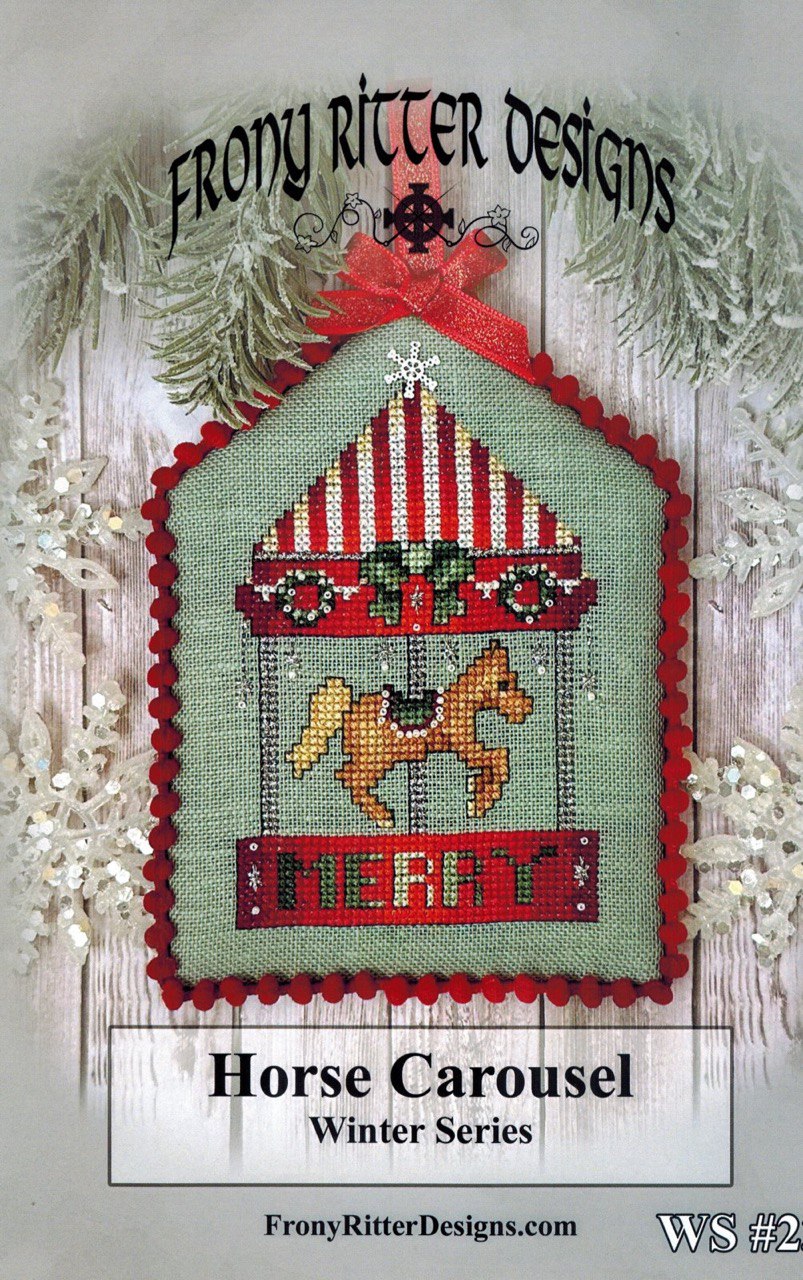 Horse Carousel - Cross Stitch Pattern