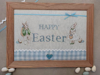 Happy Easter - Cross Stitch Pattern