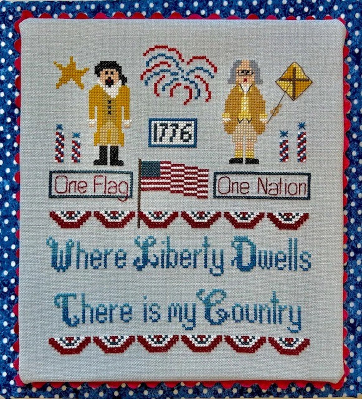 Liberty Dwells - Cross Stitch Pattern