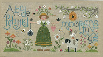 Dame Nature Du Printemps - Cross Stitch Pattern
