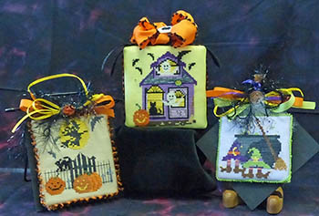 Little Bits - October Halloween - Cross Stitch Pattern