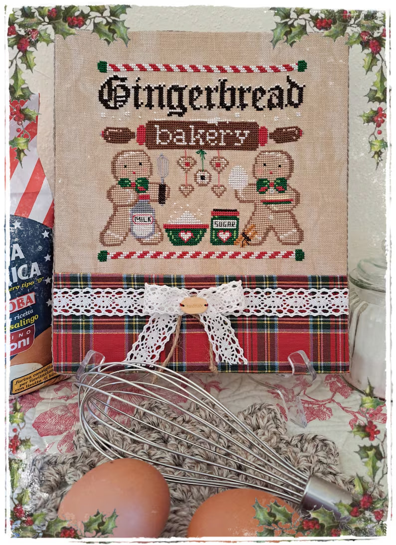 Gingerbread Bakery - Cross Stitch Pattern