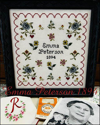 Emma Peterson 1894 - Cross Stitch Pattern 