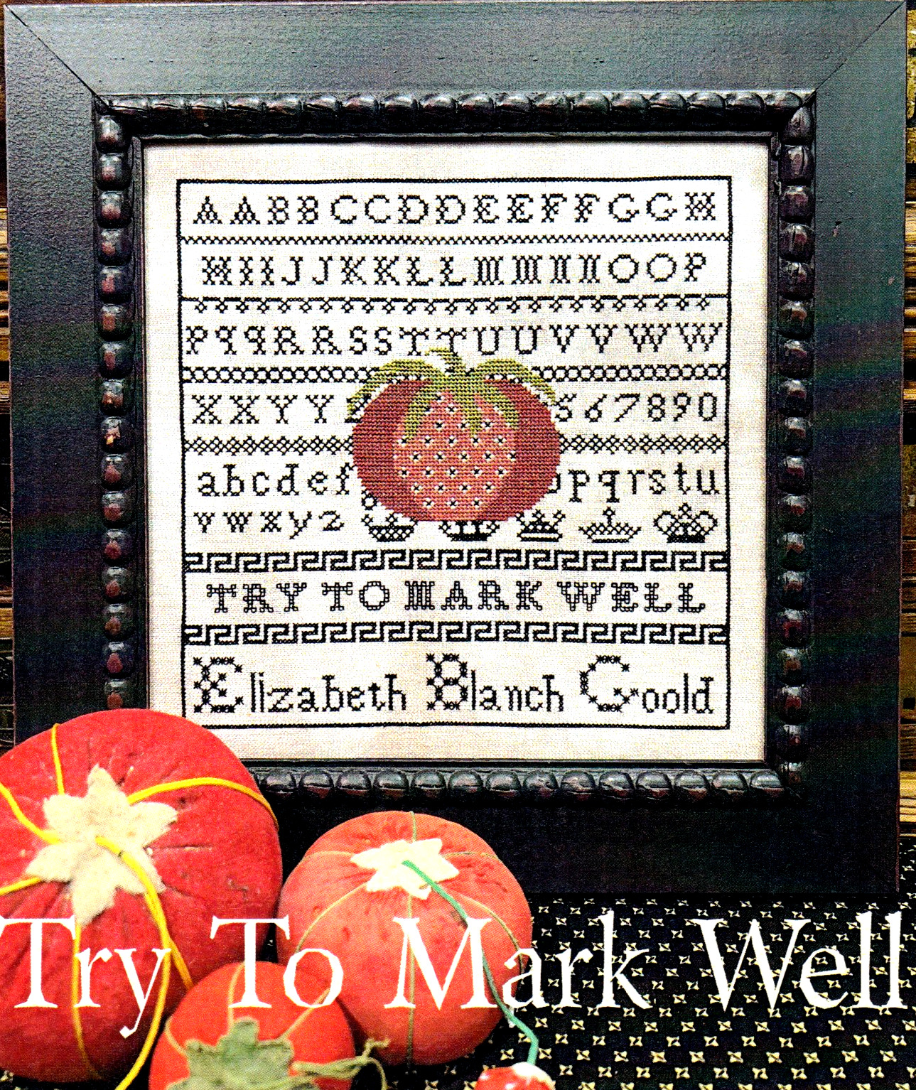 Try To Mark Well - Cross Stitch Pattern 