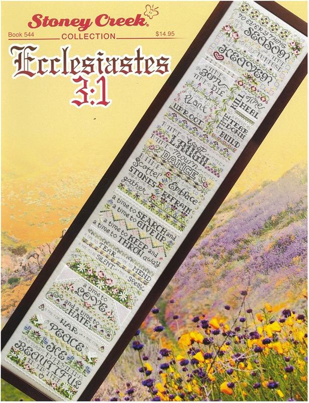 Ecclesiastes 3:1 - Cross Stitch Pattern 