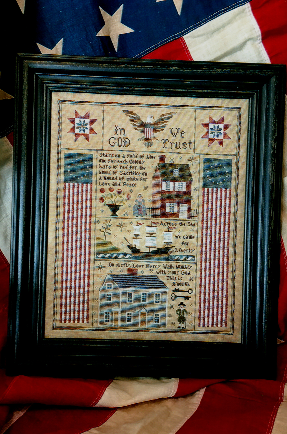 Across The Sea Sampler - Cross Stitch Pattern