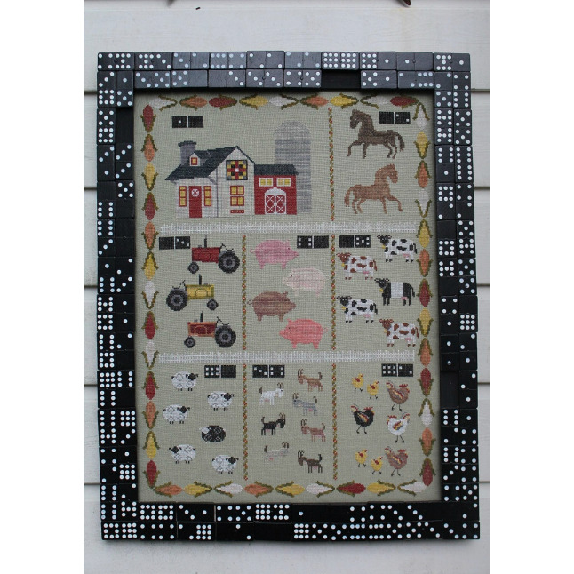 Counting On The Farm - Cross Stitch Pattern