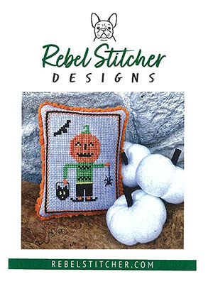 Trick Or Treat (Pumpkin Man)  - Cross Stitch Pattern
