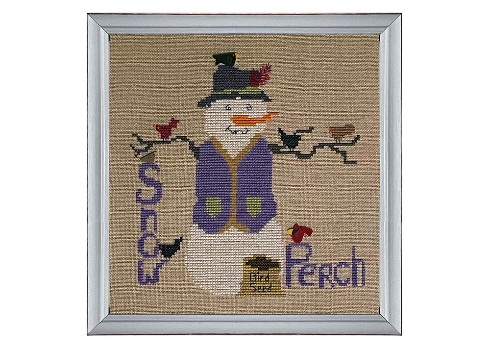 Snow Perch - Cross Stitch Pattern