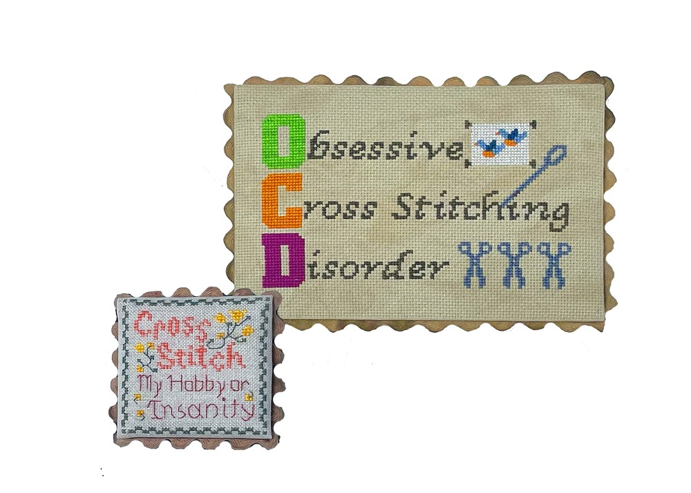 Cross Stitch OCD Or Insanity - Cross Stitch Pattern