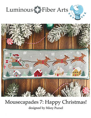 Mousecapades 7 - Happy Christmas - Cross Stitch Pattern