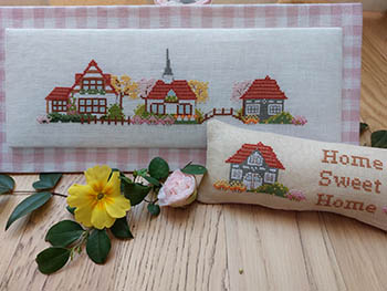 Paesaggio Di Primavera - Spring Landscape - Cross Stitch 