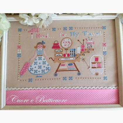 Traveling Stitcher - Cross Stitch Pattern