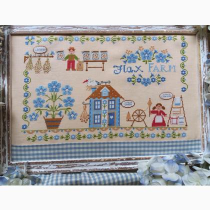 Flax Farm - Cross Stitch Pattern