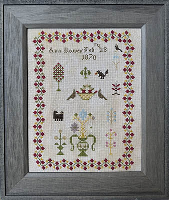 Ann Bowen 1870 - Cross Stitch Pattern