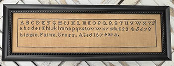 Lizzie Paine Gross - Cross Stitch Pattern
