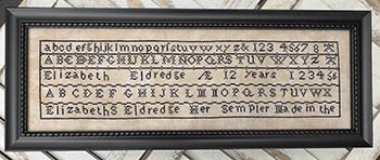 Elizabeth S. Eldredge - Cross Stitch Pattern