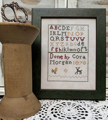 Cora Morgan 1878 - Cross Stitch Pattern