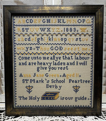 Anna Jane Green 1883 - Cross Stitch Pattern
