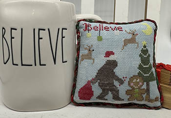 Believe - Cross Stitch Pattern