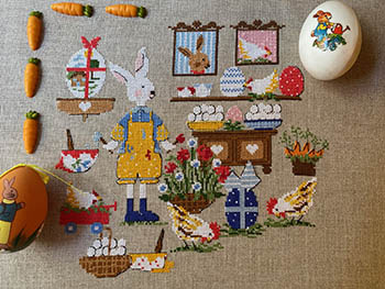 La Pasqua E' In Arrivo - Cross Stitch Pattern