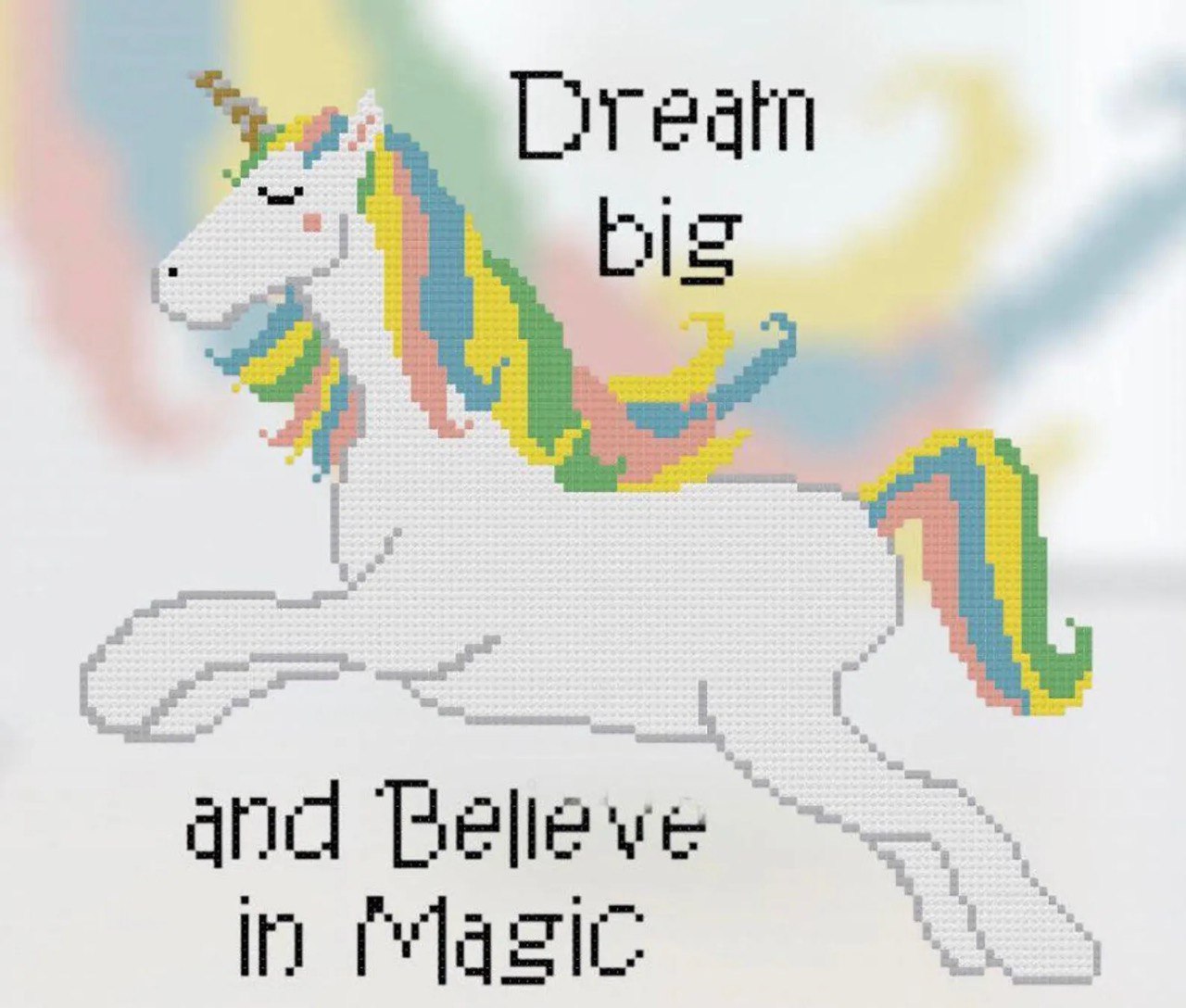Dream Big - Cross Stitch Pattern