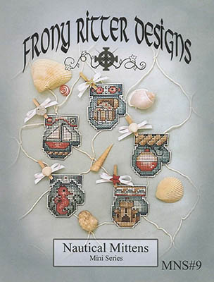 Nautical Mittens - Cross Stitch Pattern