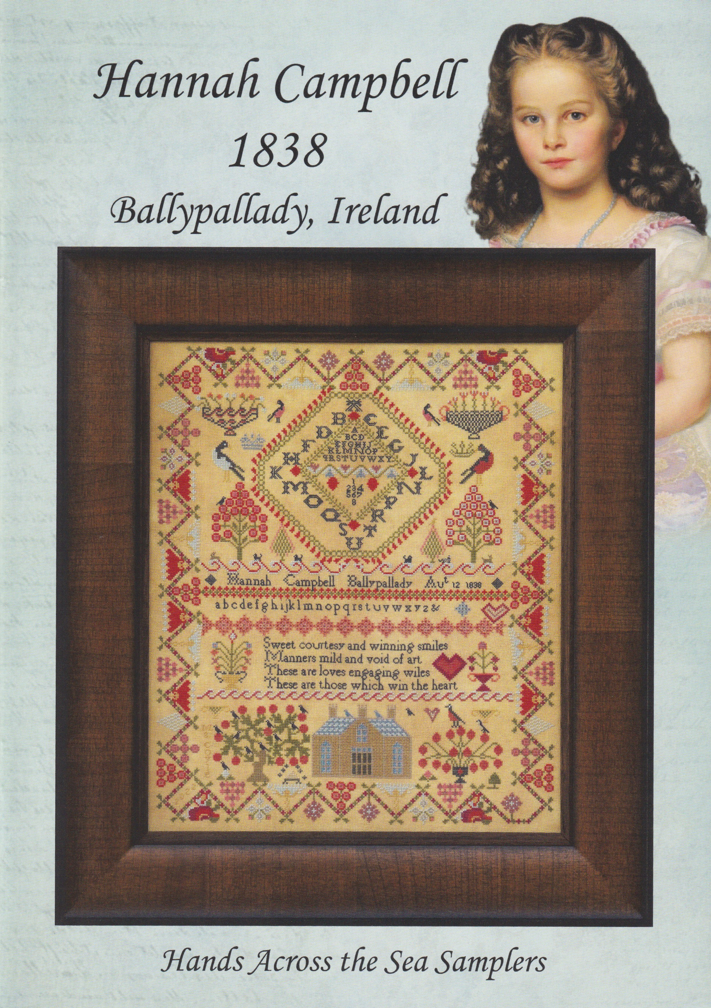 Hannah Campbell 1838 - Cross Stitch Pattern