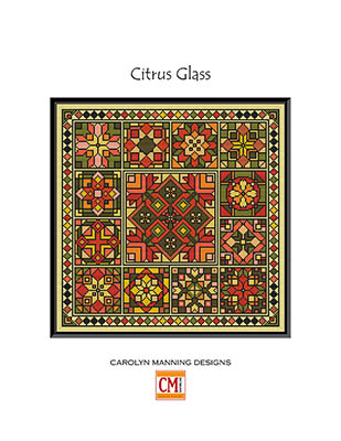 Citrus Glass - Cross Stitch Pattern